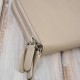 Women's small leather shoulder clutch handbag beige Paolo Peruzzi KV-02-BG