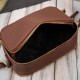 Women's leather shoulder bag postbag fashionable brown Paolo Peruzzi KV-03-BR