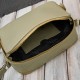 Women's leather shoulder bag postbag fashionable green Paolo Peruzzi KV-03-GR