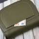 Women's full grain leather postbag fashionable olive Paolo Peruzzi KV-06-GR
