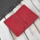 Pouzdro na karty červené kožené elegantní RFID Paolo Peruzzi KV-05-RD