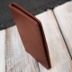 Cognac leather card case elegant RFID Paolo Peruzzi KV-05-CG