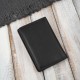 Paolo Peruzzi černé kožené elegantní pouzdro na karty RFID KV-05-BL