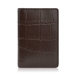 Paolo Peruzzi piele neagră elegant RFID card caz KV-05-BL