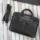 Torba męska na ramię do ręki skórzana na laptopa dokumenty A4 czarna pojemna Paolo Peruzzi SL-08-BL