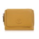Portfel damski skórzany żółty duży w orientacji poziomej z RFID Paolo Peruzzi SL-07-MNG
