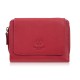 Portfel damski skórzany czerwony duży w orientacji poziomej z RFID Paolo Peruzzi SL-07-RD
