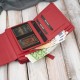 Portfel damski skórzany czerwony duży w orientacji poziomej z RFID Paolo Peruzzi SL-07-RD