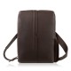 Plecak skórzany miejski do pracy premium kompaktowy brązowy Paolo Peruzzi T-144-BR