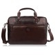 Torba męska na ramię do ręki skórzana na laptopa dokumenty A4 brązowa pojemna Paolo Peruzzi SL-08-BR