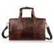 Torba podróżna męska skórzana duża pojemna koniakowa SL-10-CG