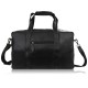 Torba podróżna męska skórzana duża pojemna czarna SL-10-BL