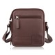 Listonoszka saszetka męska skórzana na ramię brązowa Paolo Peruzzi AY-27-BR