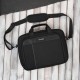Torba na laptopa czarna unisex materiałowa lekka do ręki na ramię AS-02-BL