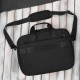 Torba na laptopa czarna unisex materiałowa lekka do ręki na ramię AS-02-BL
