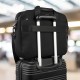 Torba na laptopa czarna unisex materiałowa lekka do ręki na ramię AS-02-BL