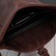 Plecak roll top skórzany vintage na laptopa miejski koniakowy Paolo Peruzzi AY-32-CG