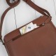 Torebka damska na ramię skórzana koniakowa klasyczna miejska pojemna Paolo Peruzzi AY-22-CGS