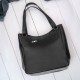 Women's large leather shoulder bag Paolo Peruzzi Z-09-BL