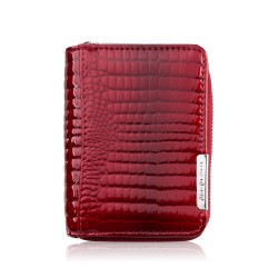 Mini portofel din piele pentru femei SP-18-RD