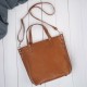 Women's large leather shoulder bag Paolo Peruzzi Z-09-BR