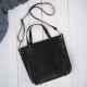Women's large leather shoulder bag Paolo Peruzzi Z-09-BR