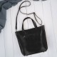 Women's large leather shoulder bag Paolo Peruzzi Z-09-BR