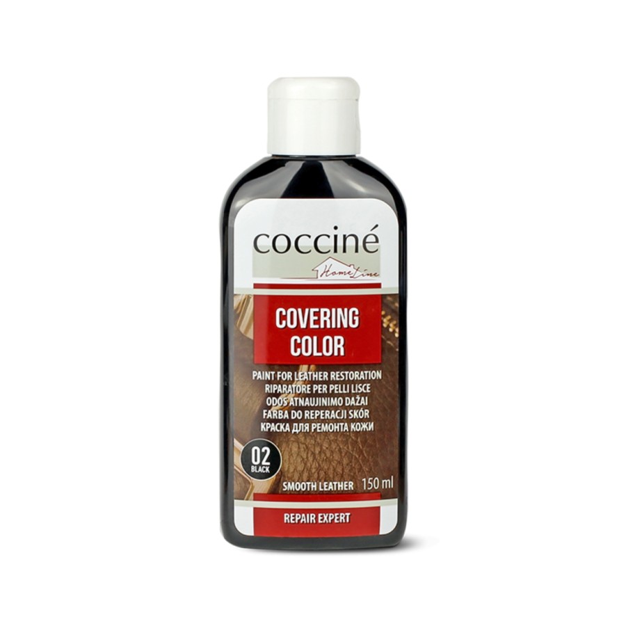 COCCINE COVERING COLOR BLACK 02 HOME LINE REPAIR EXPERT 150 ML