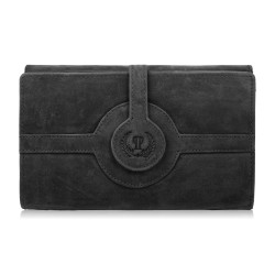 Dámská velká vintage hnědá kožená peněženka Paolo Peruzzi T-134-HBR