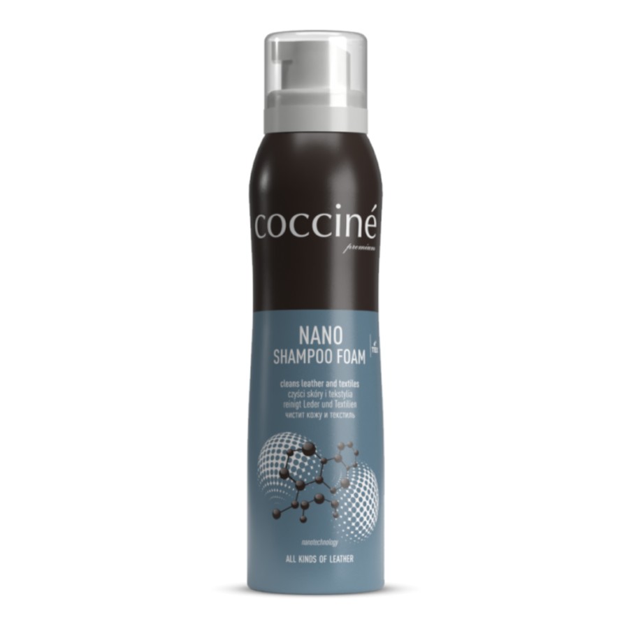 PIANKA CZYSZCZĄCA DO SKÓRY I TEKSTYLIÓW COCCINE NANO SHAMPOO 150 ml
