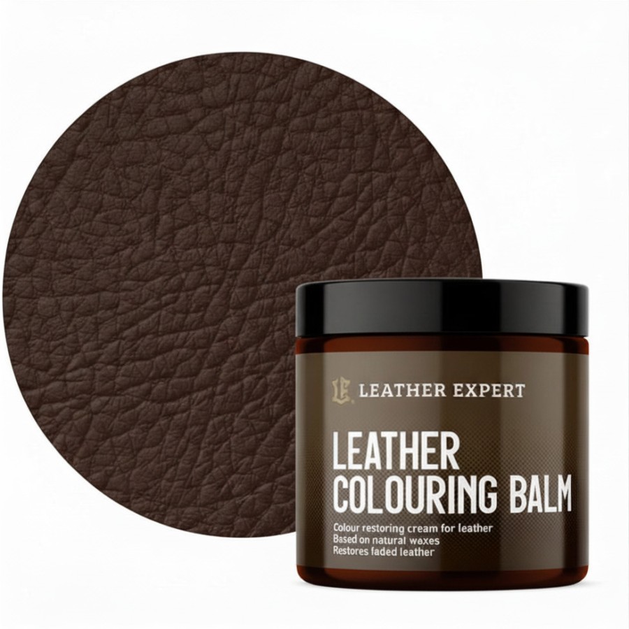 Balsam koloryzujący do skóry ciemnobrązowy 250ml Leather Expert LE-07-CB250DB