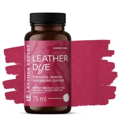 Vopsea pentru piele de căprioară, nubuc, culoare anilină maro închis 75ml Leather Expert Leather Dye LE-21-D75DBR