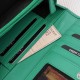 Portfel damski skórzany z RFID miętowy na prezent Paolo Peruzzi SL-11-MNT