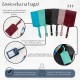 Zawieszka do bagażu czerwona – identyfikator walizki Paolo Peruzzi AS-09-RD