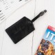 Zawieszka do bagażu czarna – identyfikator walizki Paolo Peruzzi AS-09-BL