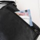 Saszetka męska skórzana czarna na ramię washed leather Paolo Peruzzi SL-03-CSBL