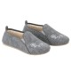 Bambosze damskie R.40 baleriny pantofle z zakrytą piętą kapcie na grubych spodach KDF-03-GR-40
