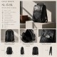 Plecak skórzany czarny na laptopa 15,6″ A4 premium Paolo Peruzzi SL-15-BL