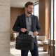 Torba męska skórzana brązowa do pracy na ramię A4 Paolo Peruzzi SL-27-BR