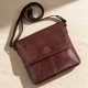 Listonoszka męska skórzana brązowa retro vintage Paolo Peruzzi SL-52-BR