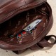 Plecak damski skórzany mały brązowy vintage Paolo Peruzzi SL-47-BR