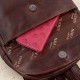Plecak damski skórzany mały brązowy vintage Paolo Peruzzi SL-47-BR