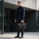 Torba męska teczka na ramię do ręki czarna vintage Paolo Peruzzi MT-04-BL