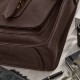 Torba męska teczka na ramię do ręki brązowa vintage Paolo Peruzzi MT-04-BR