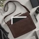 Torba męska teczka na ramię do ręki brązowa vintage Paolo Peruzzi MT-04-BR