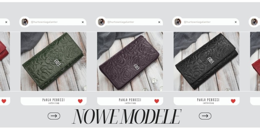 	Nowości w portfelach damskich – nowe kolory, fasony i modele od Paolo Peruzzi